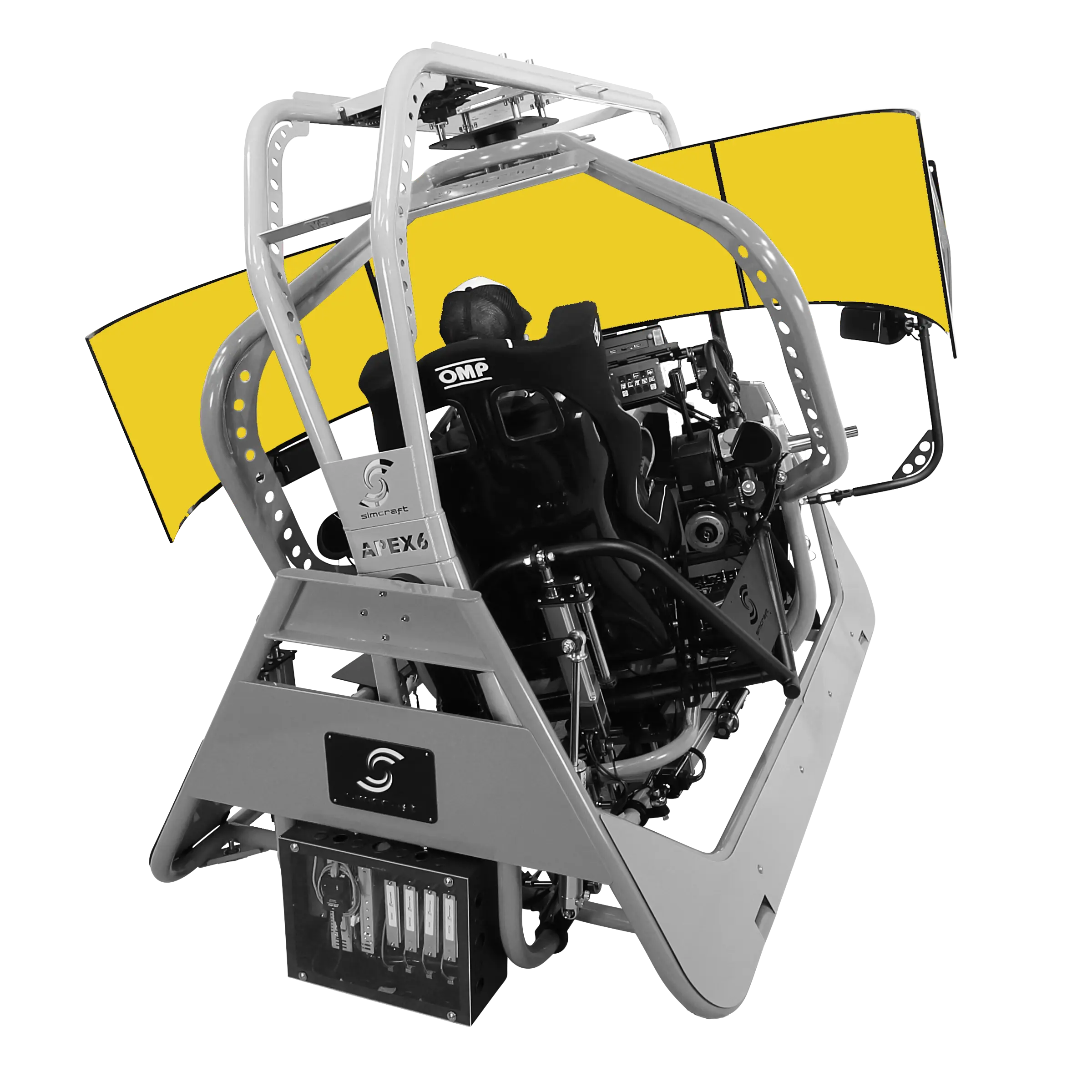 Active Visuals, Full Cockpit SimCraft motion simulation