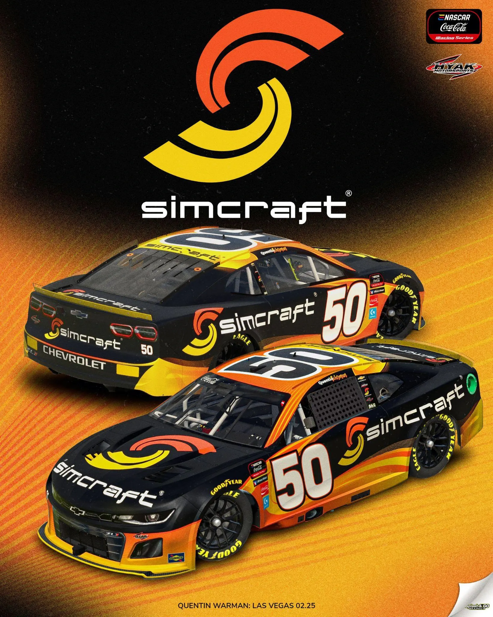 2025 Hyak Motorsports SimCraft livery