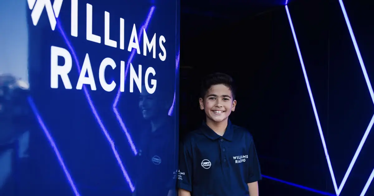 Lucas Palacio Atlassian Williams Driver Academy